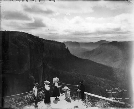 Historic photograph of Kurrara, Katoomba