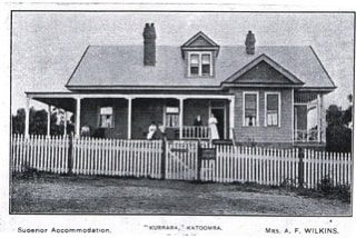 Historic photograph of Kurrara, Katoomba