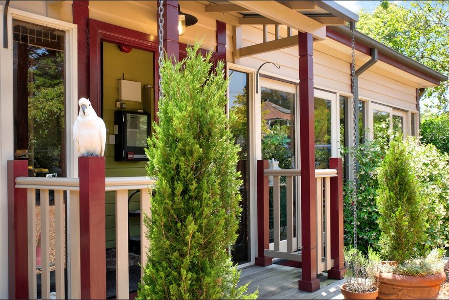 The Kurrara guest house exterior in Katoomba